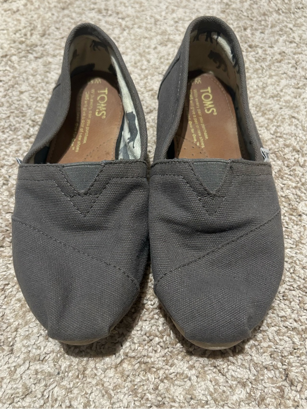 Tom’s Classic Gray Shoes